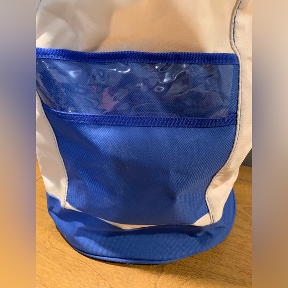 Canvas Laundry and Storage Basket, Foldable, Personalized Sleeve,Great Condition - Picture 2 of 15